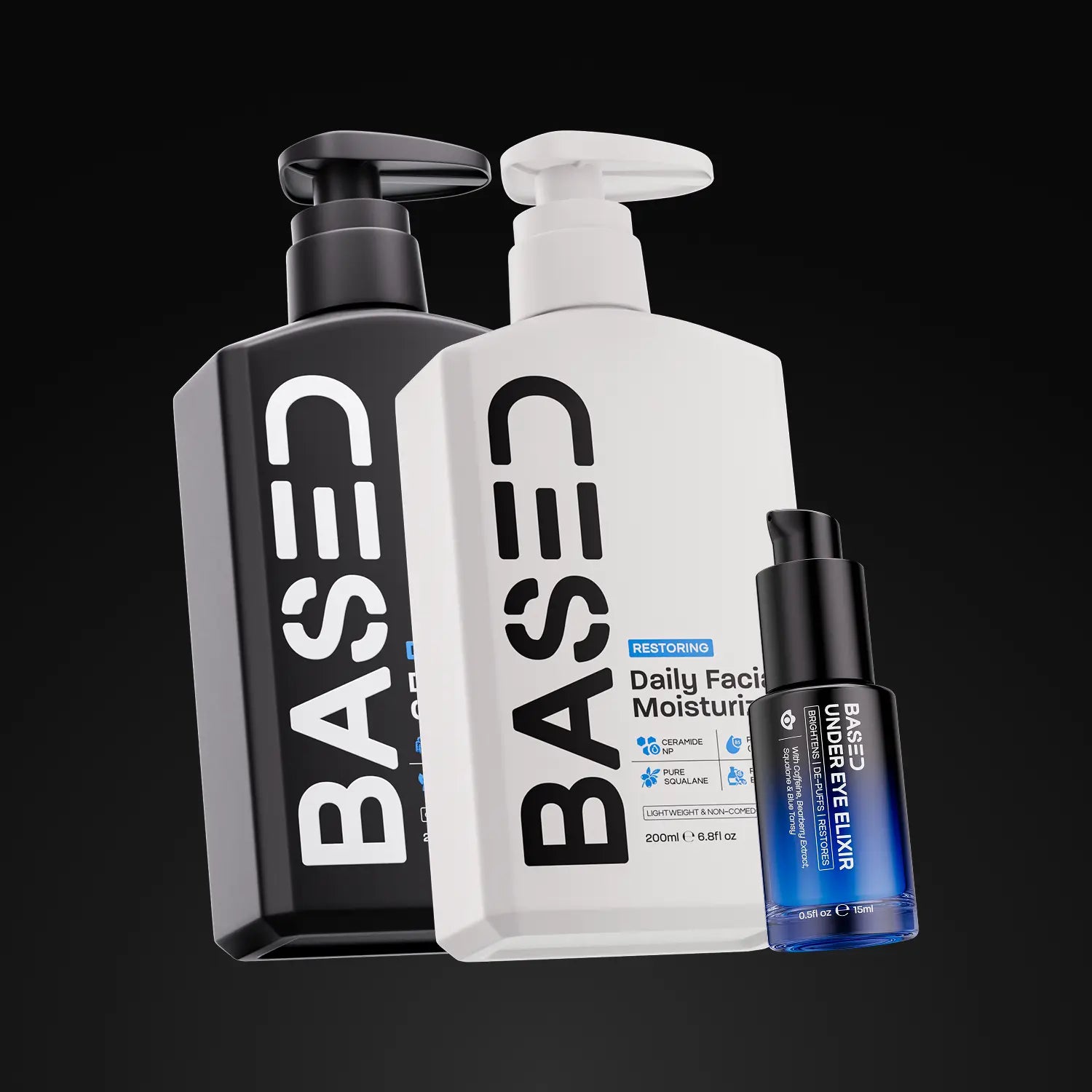 BASED under Eye Elixir | Brightens, De-Puffs & Revitalizes under Eyes | Simple, Effective, BASED.
