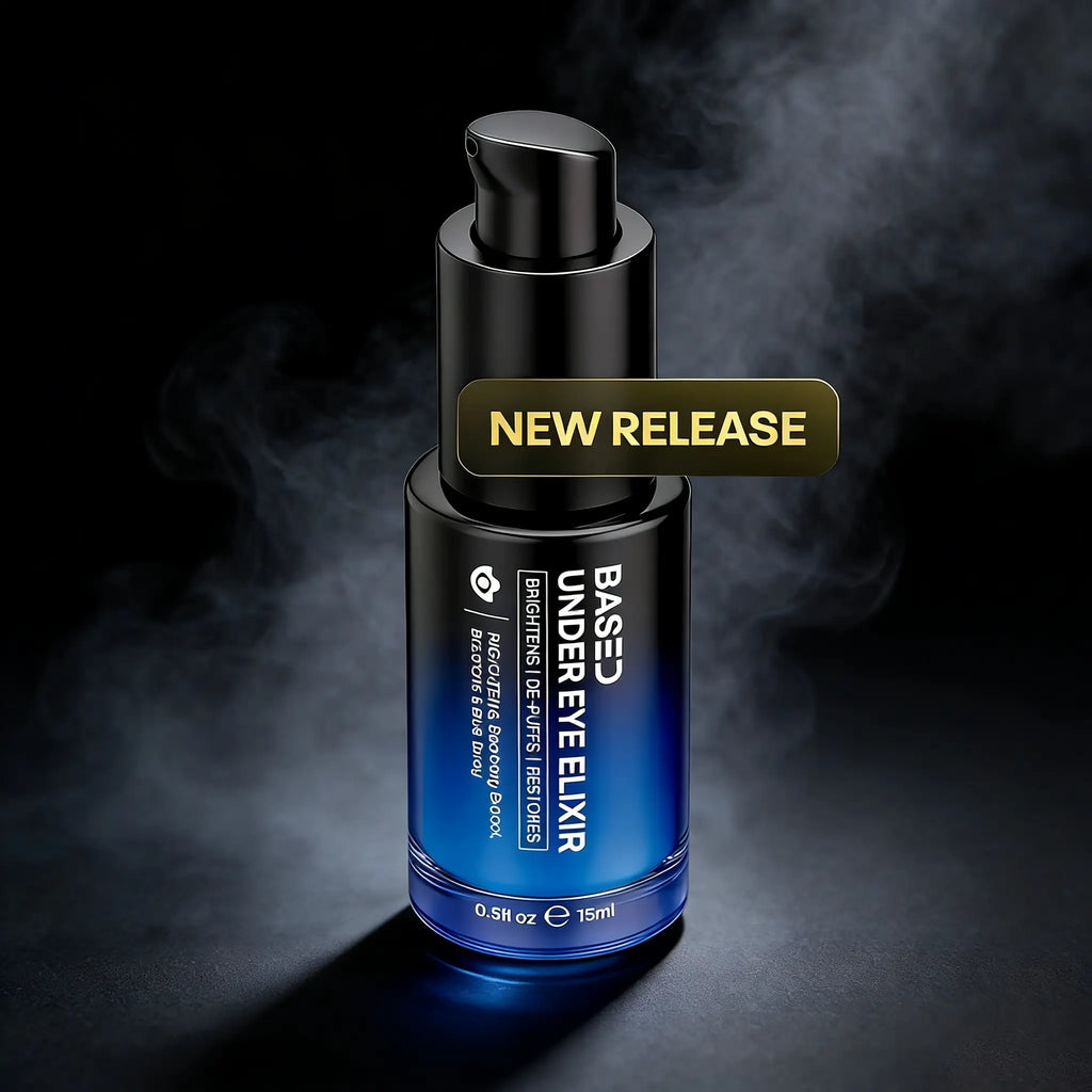 BASED Under Eye Elixir | Brightens, De-Puffs & Revitalizes Under Eyes | Simple, Effective, BASED.