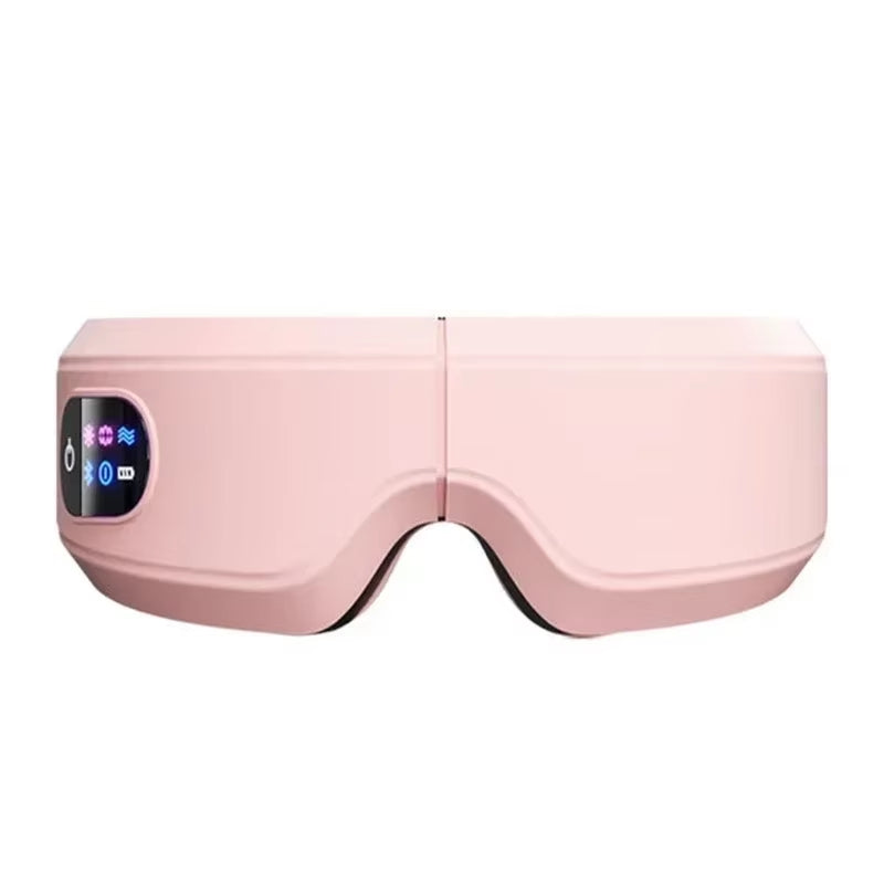 4D Eye Massager Smart Airbag Vibration Eye Care Instrument Hot Compress Bluetooth Eye Massage Glasses Fatigue Wrinkle Healthcare